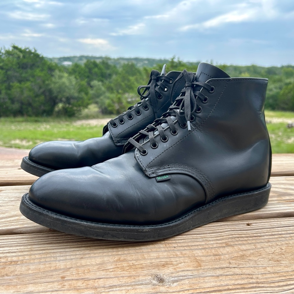 Rare! Red Wing 9197, 6 inch Postman in Black Chaparral